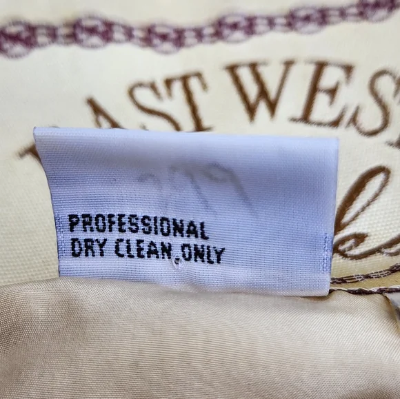 EAST WEST SILKS light windbreaker zip up jacket, size 1X - Picture 8 of 8